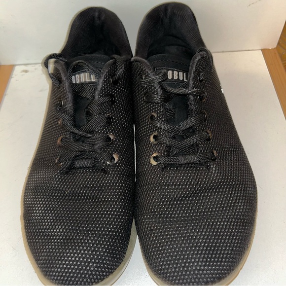 Nobull Electric Cross Training Shoes Black Men Size 9.5 W 11 Super Fabric - Picture 4 of 7